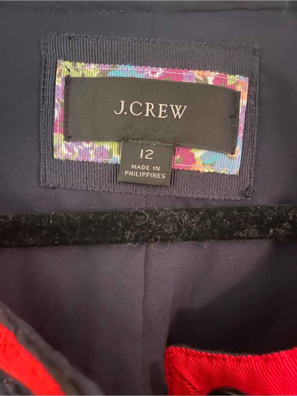 J.Crew Three-Quarter Sleeve Lady Jacket in Matelassé Size 12 - Picture 4 of 8